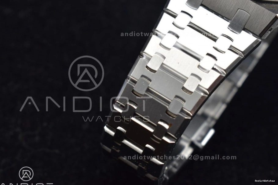 Super Textured Edition on 15500 Dial 445 Clone Bracelet APSF 41mm A4302 Blue Best Lightweight 1:1 Oak Royal SS SS 0107